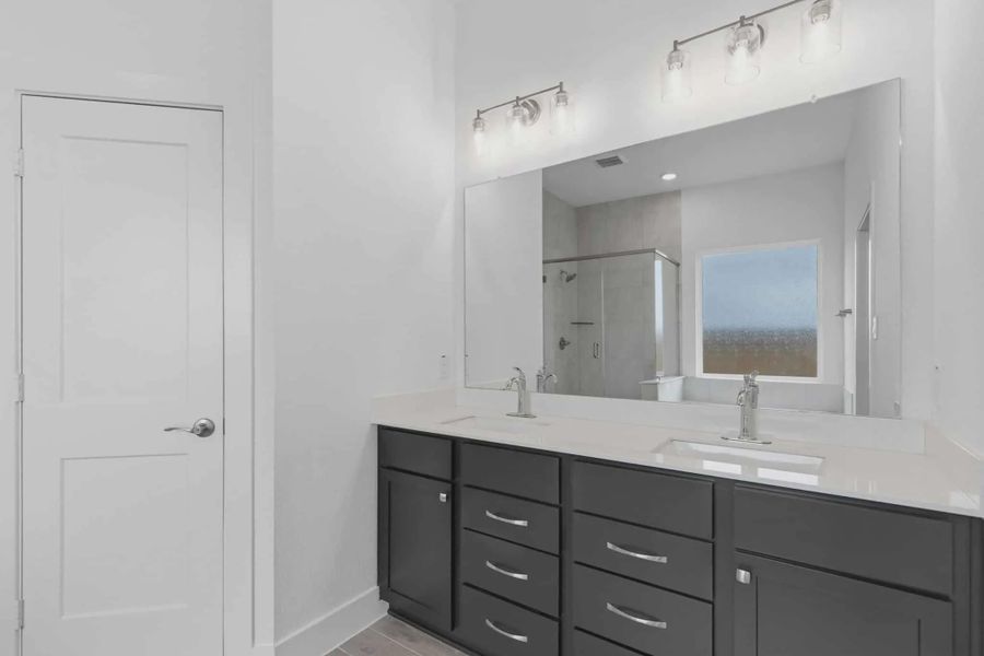 Furnished interior view inside a new home in Attwater 55s, Waller (Image 7).