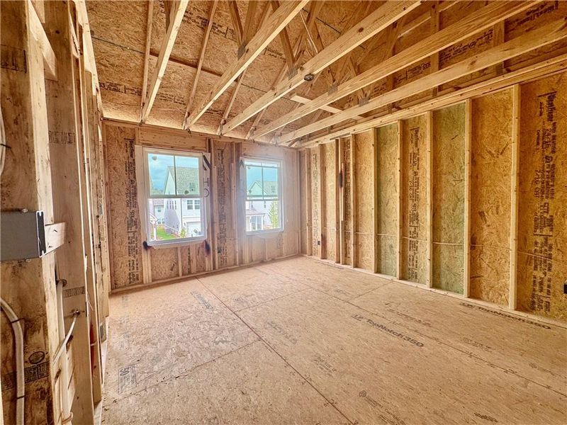 In-progress construction of a new home in Eastlyn Crossing, Flowery Branch, GA (Image 17). In-progress construction of a new home in Eastlyn Crossing, Flowery Branch, GA (Image 17).