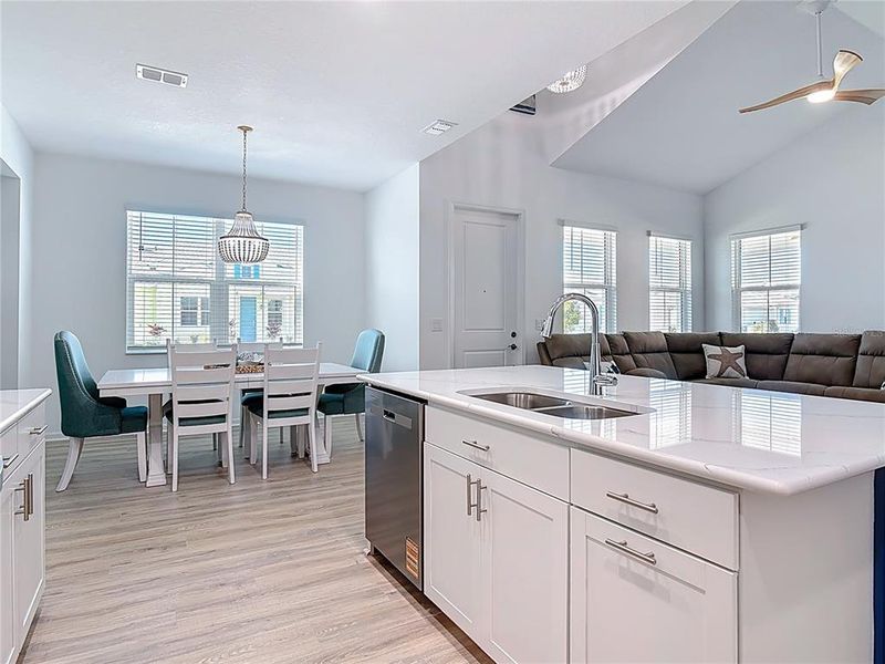 Furnished interior view inside a new home in , Daytona Beach (Image 12). Furnished interior view inside a new home in , Daytona Beach (Image 12).