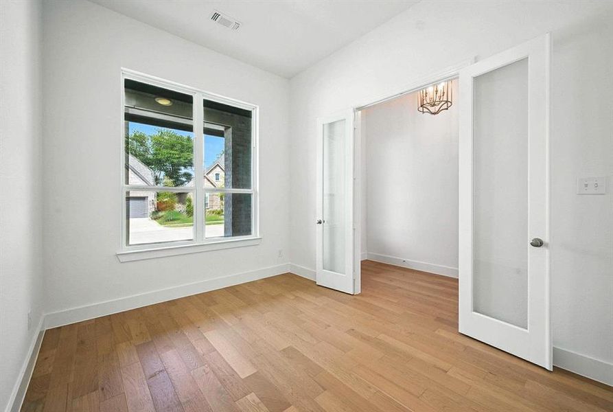 Spacious, unfurnished interior of a new home in Thompson Farms: 60ft. lots, Van Alstyne (Image 20). Spacious, unfurnished interior of a new home in Thompson Farms: 60ft. lots, Van Alstyne (Image 20).