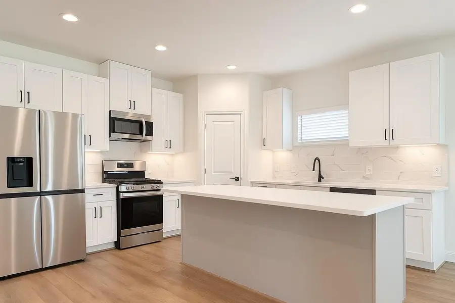 Furnished interior view inside a new home in Hill & Dale Ranch, Splendora (Image 7).