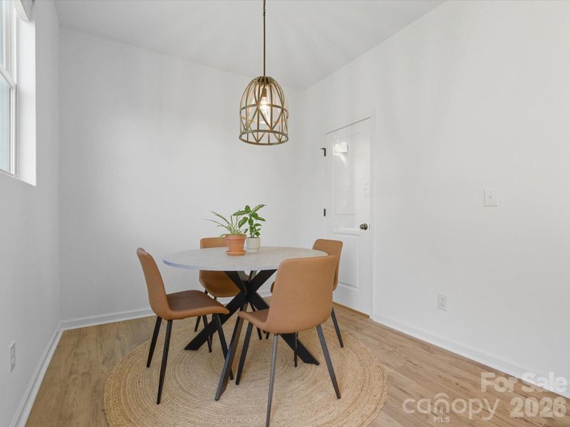 Furnished interior view inside a new home in The Landings at Catawba River, Charlotte (Image 36).