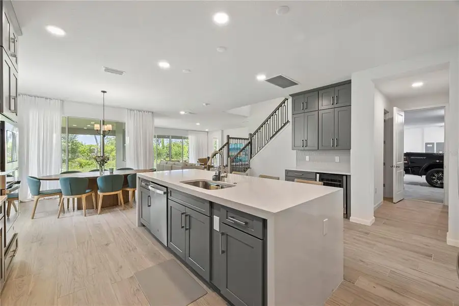 Furnished interior view inside a new home in , Winter Garden (Image 61).