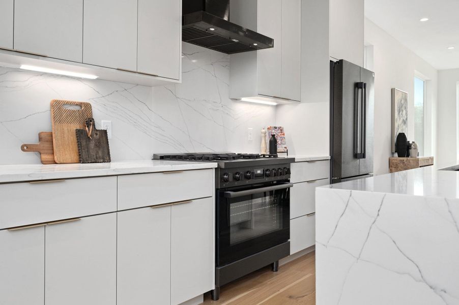 Furnished interior view inside a new home in , Austin (Image 33).