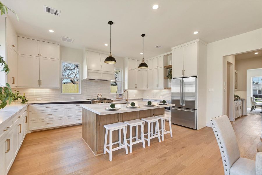Furnished interior view inside a new home in , Houston (Image 6).