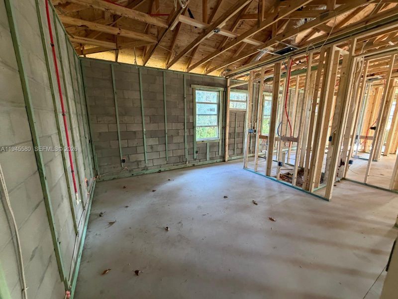 In-progress construction of a new home in , Fort Myers, FL (Image 16).