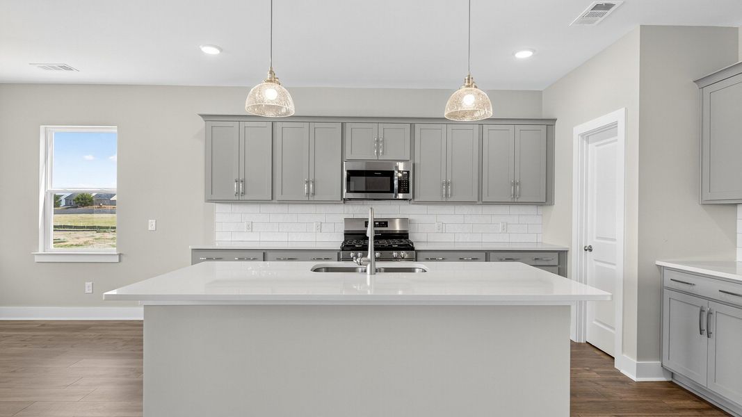 Furnished interior view inside a new home in McClure Farms, Columbia (Image 5).