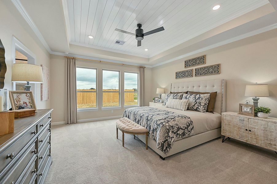 Furnished interior view inside a new home in Wellborn Settlement, College Station (Image 18). Furnished interior view inside a new home in Wellborn Settlement, College Station (Image 18).