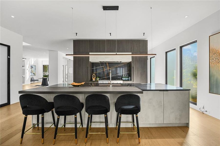 Furnished interior view inside a new home in , Atlanta (Image 9).