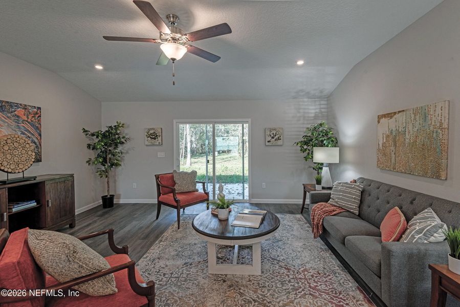 Furnished interior view inside a new home in , Jacksonville (Image 24).