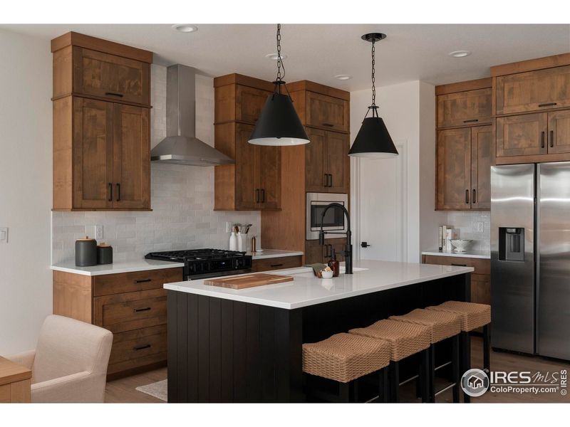 Furnished interior view inside a new home in Greenspire At Windsor Lake, Windsor (Image 33).