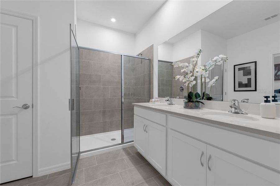 Furnished interior view inside a new home in Green Leaf, West Melbourne (Image 14).