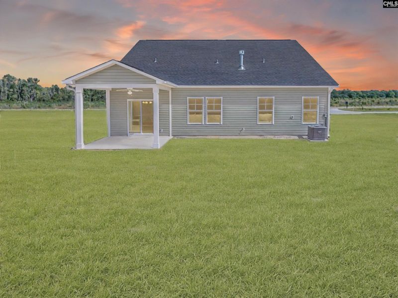 Front exterior of a new home in Beulah Church Road, Camden, SC, highlighting curb appeal (Image 21).
