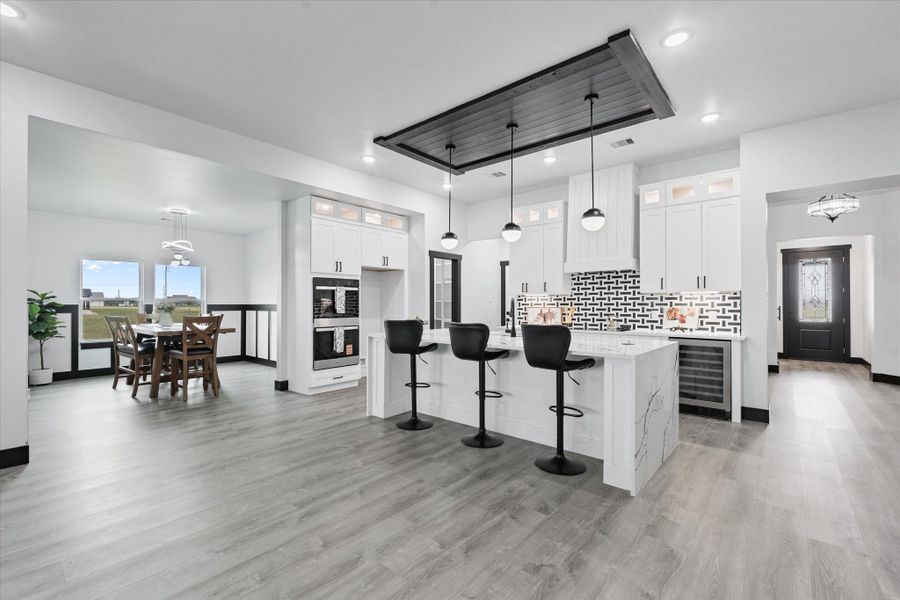 Kitchen/Formal dining Room