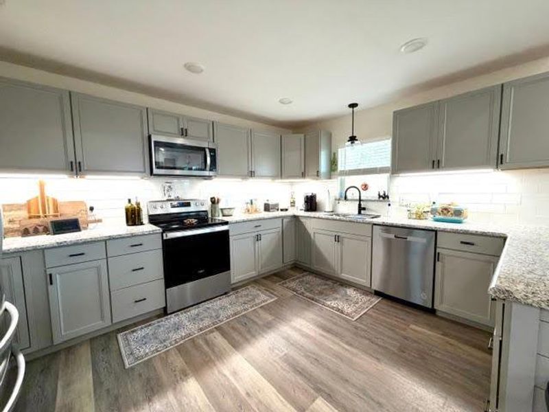 Furnished interior view inside a new home in , Poynor (Image 35).