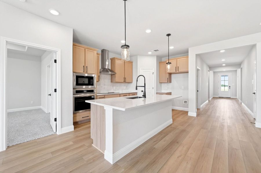 Representative furnished interior of a home built from the The Holly M by Davidson Homes LLC in Mercer Meadows, Royse City (Image 6).