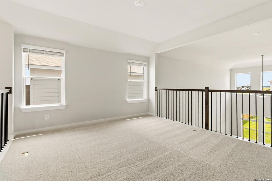 Spacious, unfurnished interior of a new home in Red Hawk Landing, San Antonio (Image 20). Spacious, unfurnished interior of a new home in Red Hawk Landing, San Antonio (Image 20).
