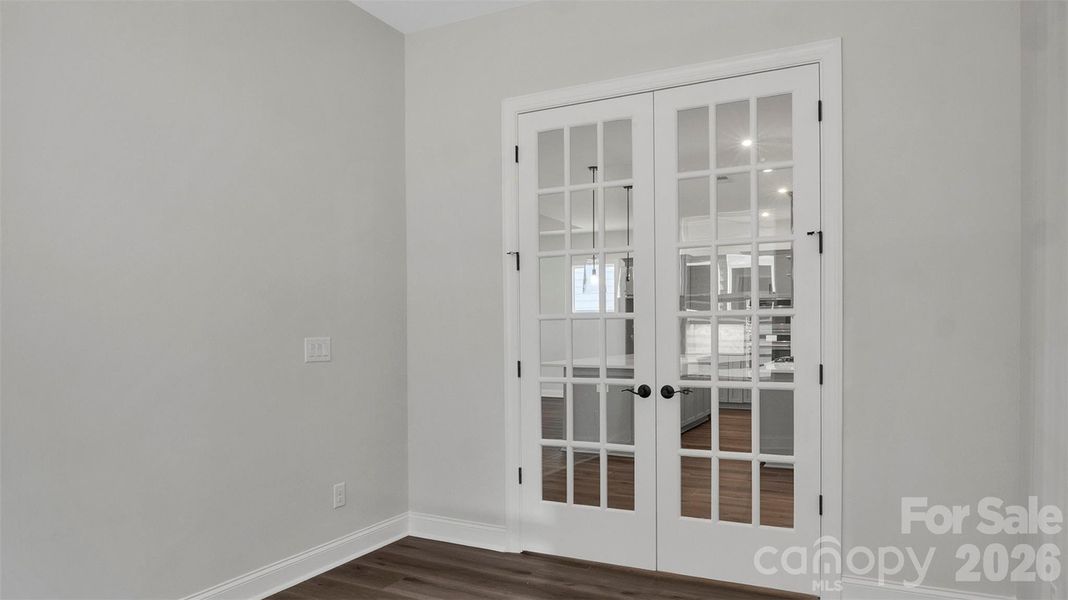Study with French Doors Study with French Doors