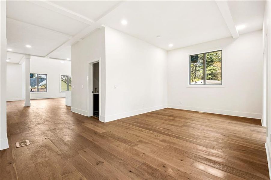 Spacious, unfurnished interior of a new home in , Atlanta (Image 22). Spacious, unfurnished interior of a new home in , Atlanta (Image 22).