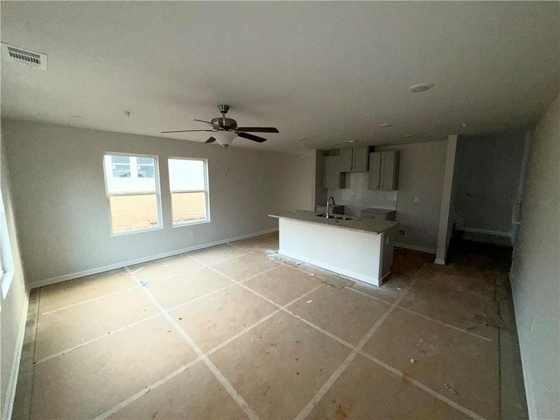 In-progress construction of a new home in , Hampton, GA (Image 11).