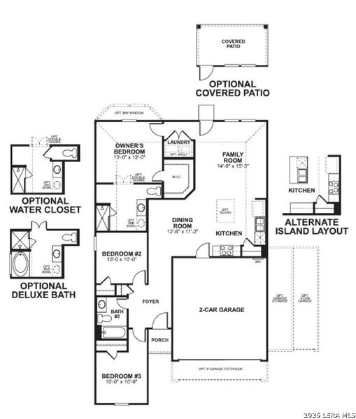 2D floor plan layout of this home in Meadows at Clear Springs, New Braunfels, TX (Image 3). 2D floor plan layout of this home in Meadows at Clear Springs, New Braunfels, TX (Image 3).