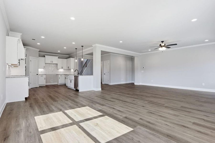 Spacious, unfurnished interior of a new home in , Monroe (Image 23).