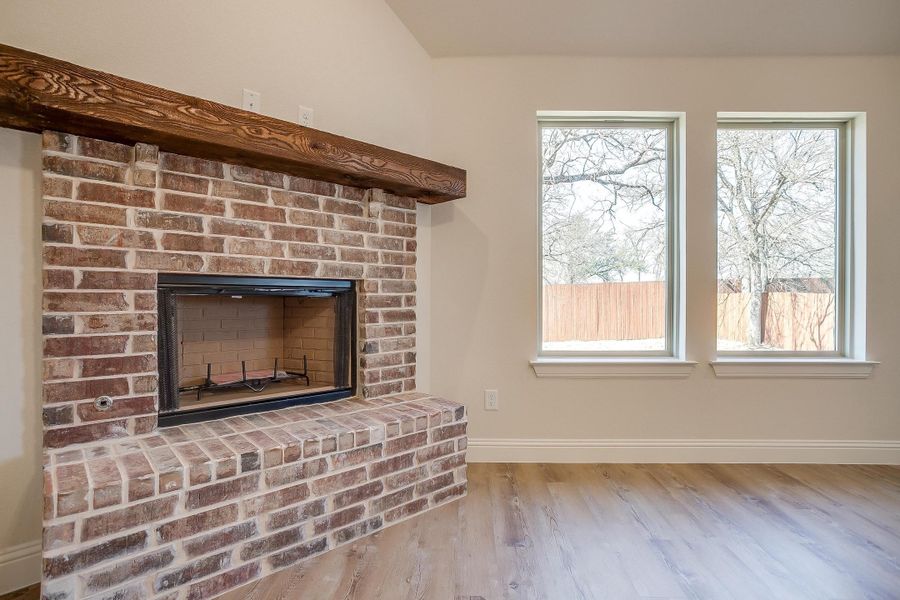 Representative unfurnished interior of a home built from the The Angelina by Trinity Classic Homes in Covenant Park, Springtown (Image 15). Representative unfurnished interior of a home built from the The Angelina by Trinity Classic Homes in Covenant Park, Springtown (Image 15).