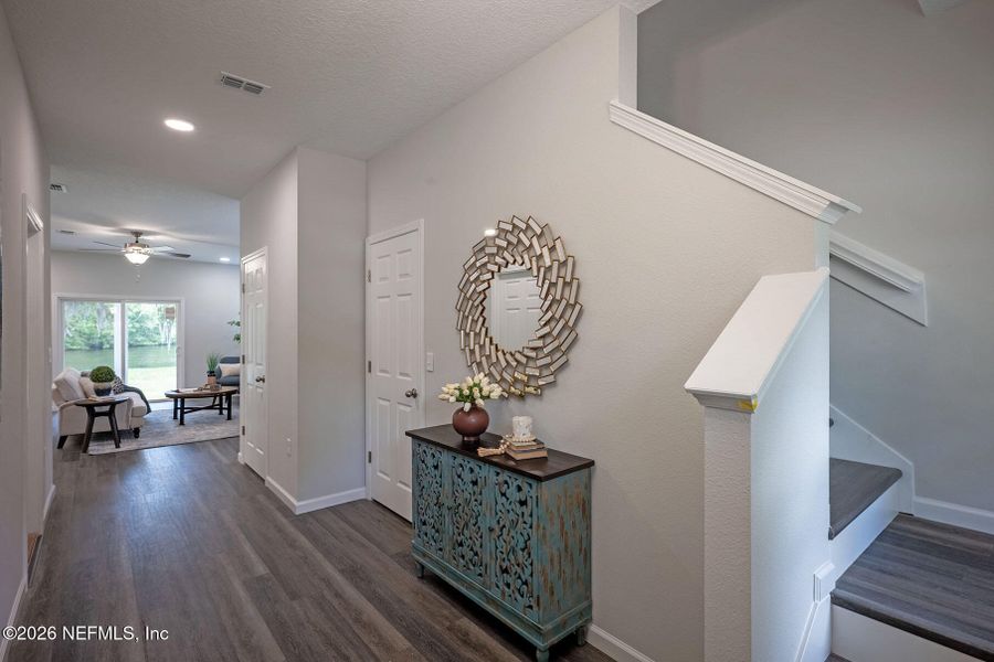 Furnished interior view inside a new home in , Jacksonville (Image 6). Furnished interior view inside a new home in , Jacksonville (Image 6).