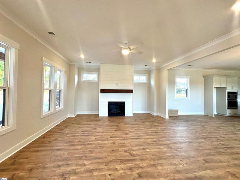 Spacious, unfurnished interior of a new home in Greenville County Homes, Simpsonville (Image 12).