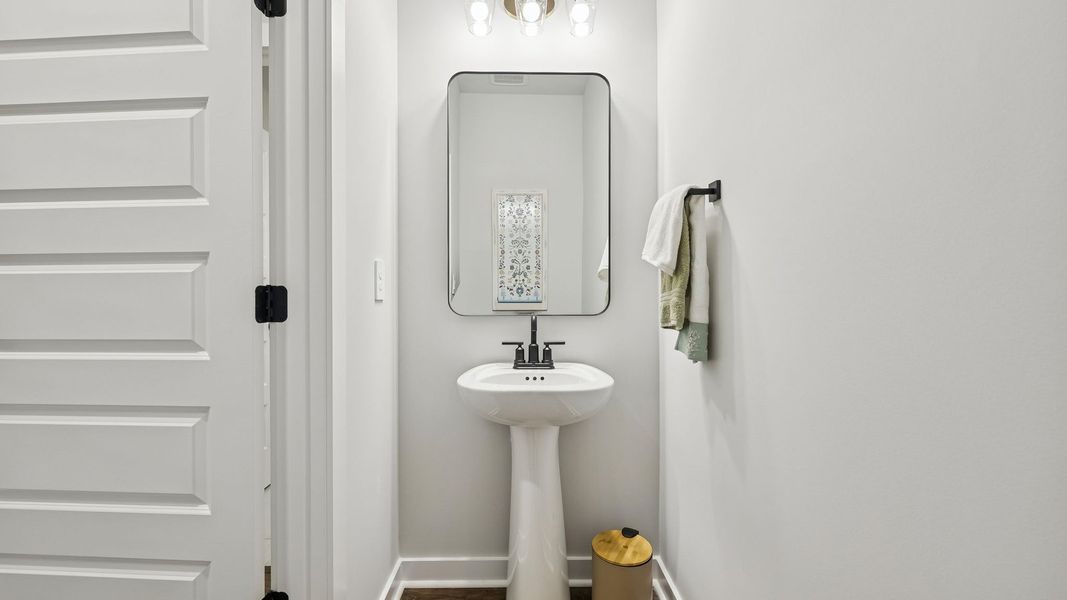 Furnished interior view inside a new home in Reserve at Hickory Ridge, Columbia (Image 12).