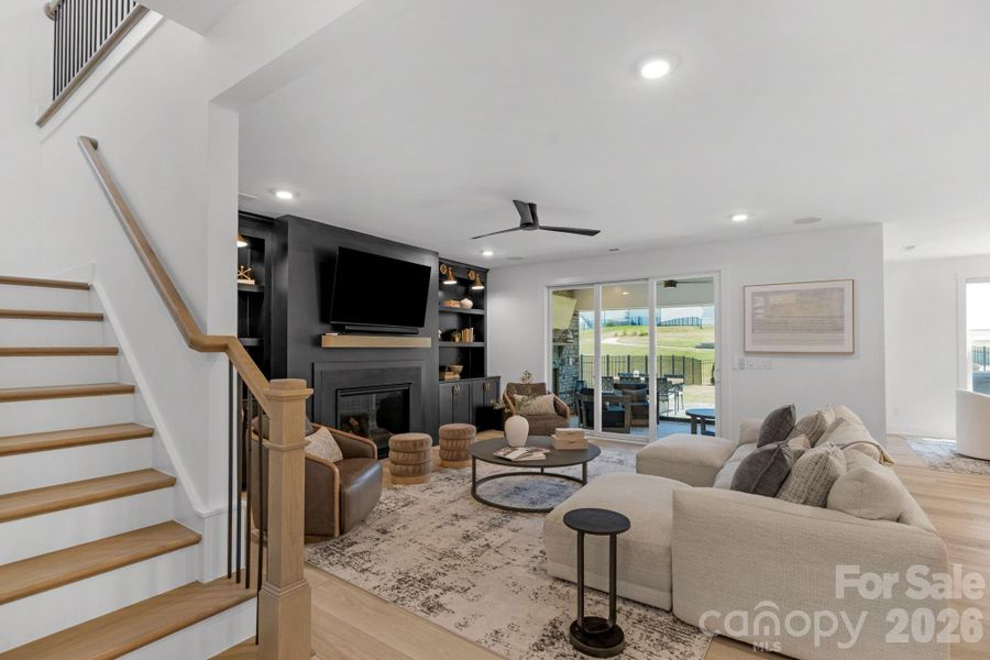 Furnished interior view inside a new home in , Fort Mill (Image 36).