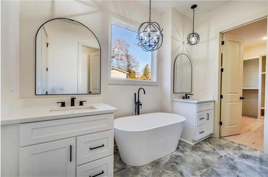 Furnished interior view inside a new home in , Athens (Image 12).