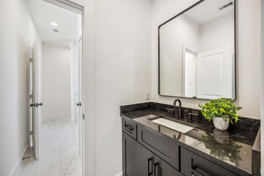 Furnished interior view inside a new home in , Houston (Image 26).