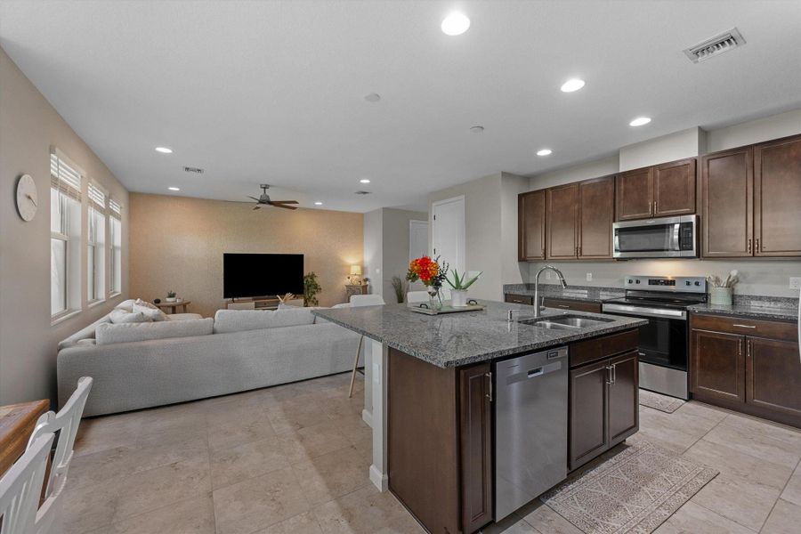 Furnished interior view inside a new home in , Westlake (Image 52).
