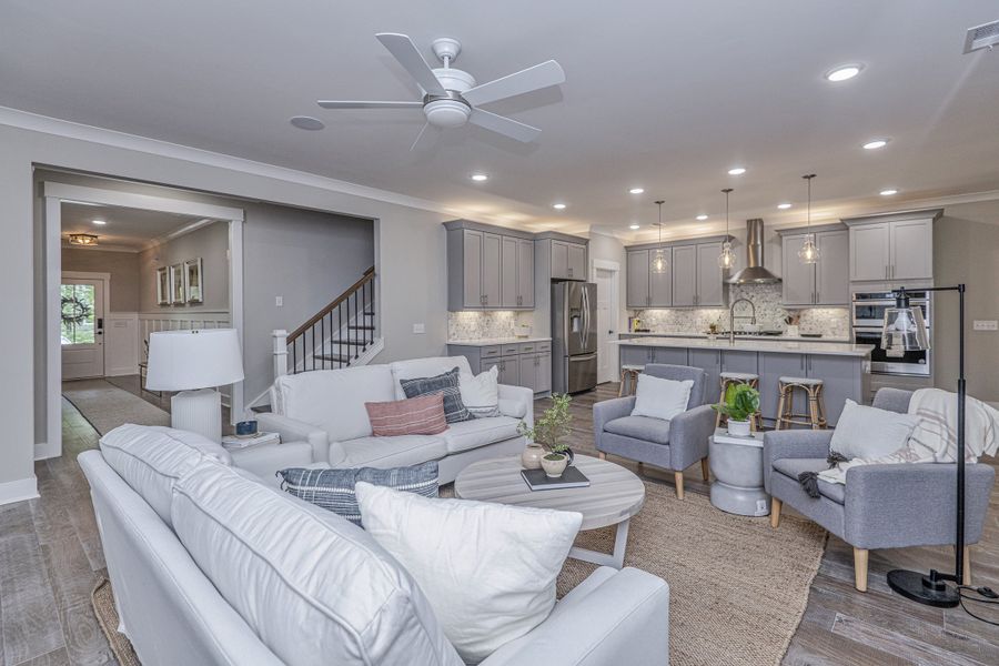 Furnished interior view inside a new home in Central Estates, Summerville (Image 12).