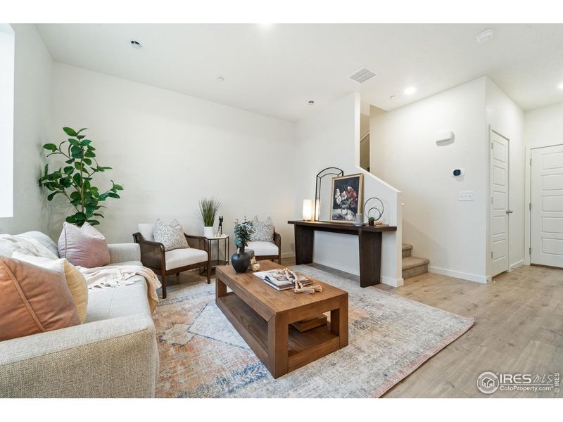 Furnished interior view inside a new home in Liberty Draw, Evans (Image 4).