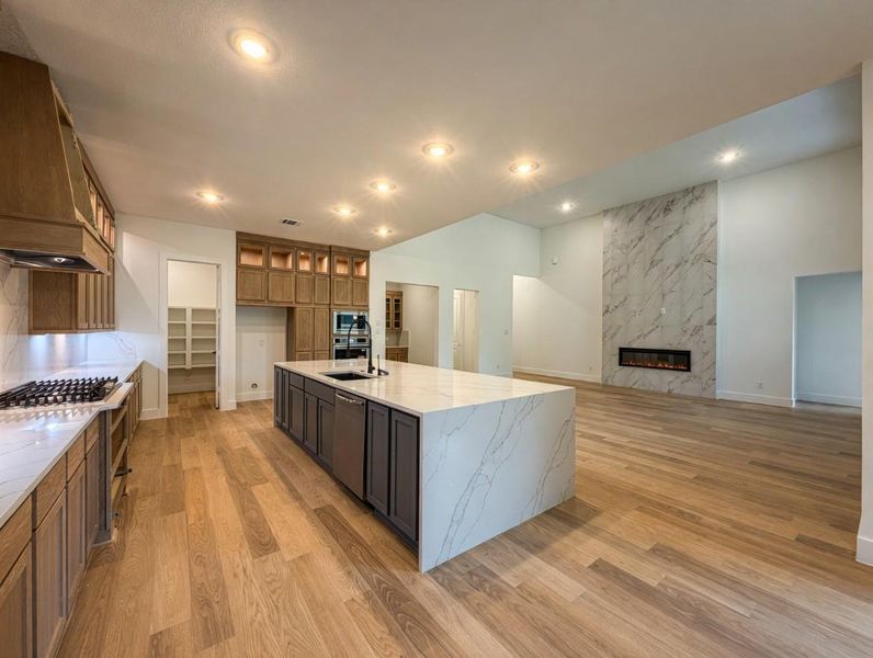 Furnished interior view inside a new home in Friendswood Trails, Friendswood (Image 19). Furnished interior view inside a new home in Friendswood Trails, Friendswood (Image 19).
