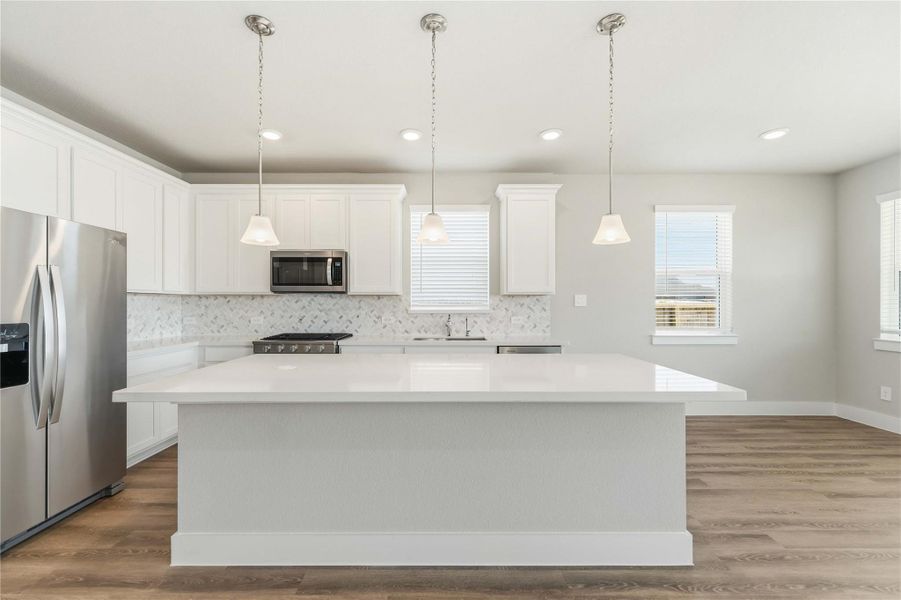 Furnished interior view inside a new home in Laurel Landing, Alvin (Image 11).
