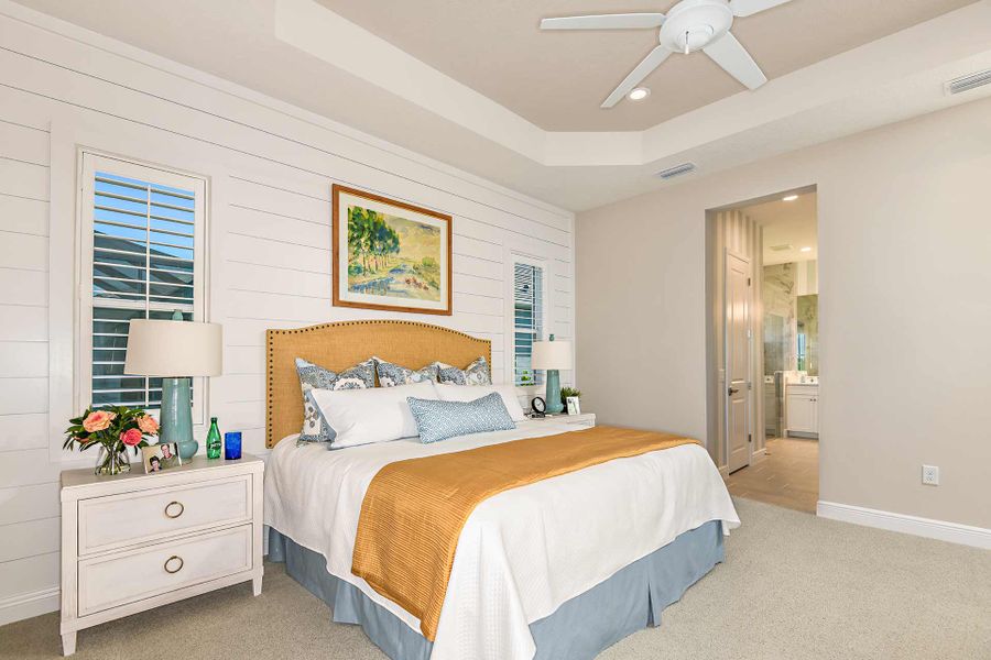 Representative furnished interior of a home built from the Bright Meadow 2 by Neal Communities in Grand Park, Sarasota (Image 8).