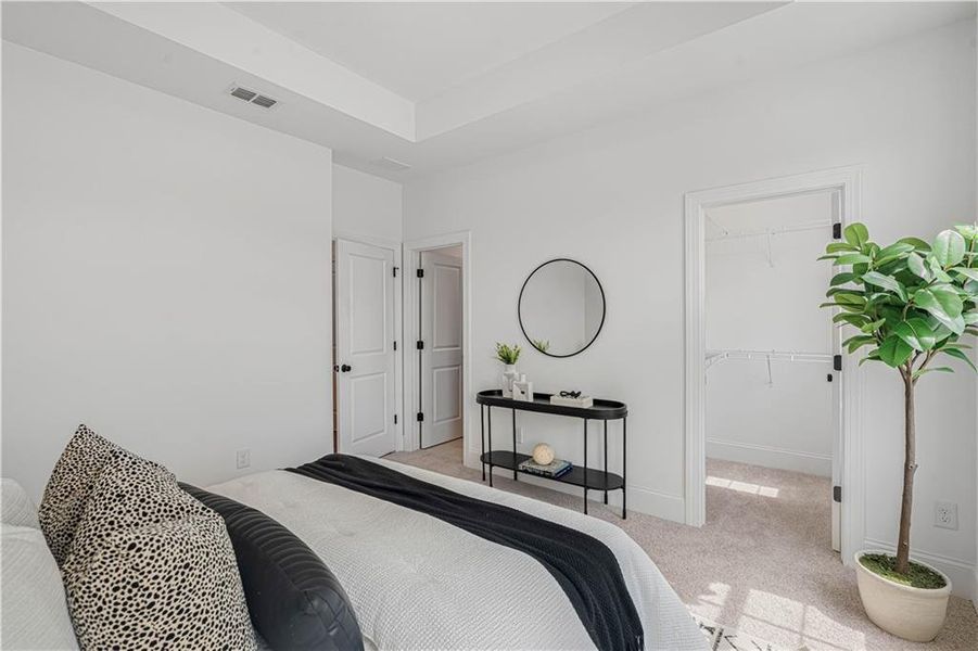 Furnished interior view inside a new home in Waterhaven, Cumming (Image 15).