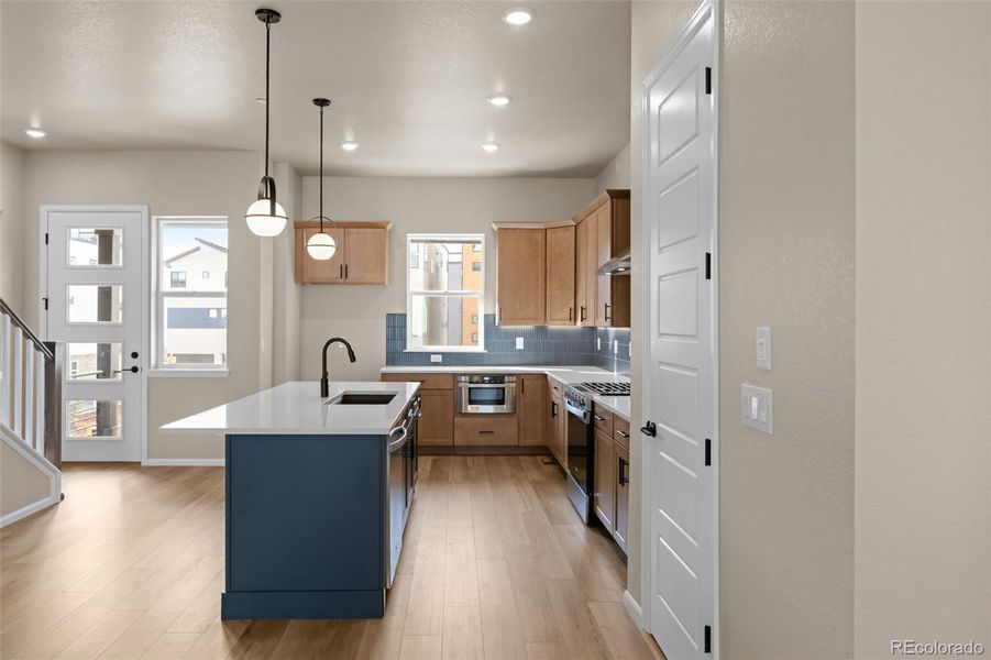 Furnished interior view inside a new home in Baseline, Broomfield (Image 13).