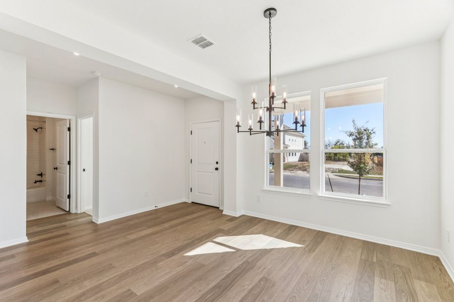 Spacious, unfurnished interior of a new home in Porter Country, Buda (Image 30). Spacious, unfurnished interior of a new home in Porter Country, Buda (Image 30).