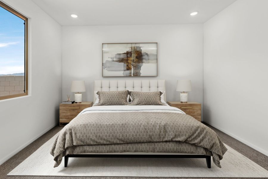 Furnished interior view inside a new home in Blackhawk, Tucson (Image 6).
