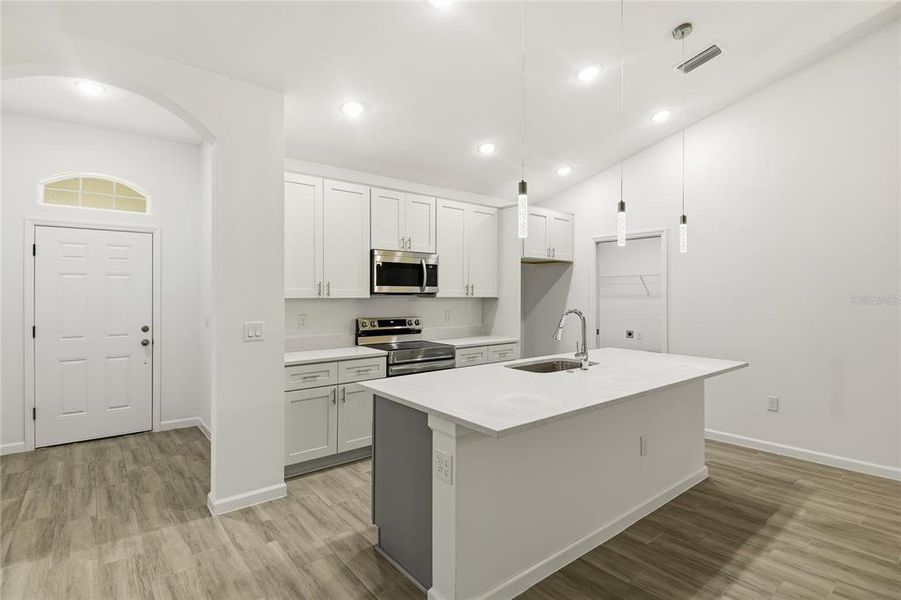 Furnished interior view inside a new home in , Kissimmee (Image 7).