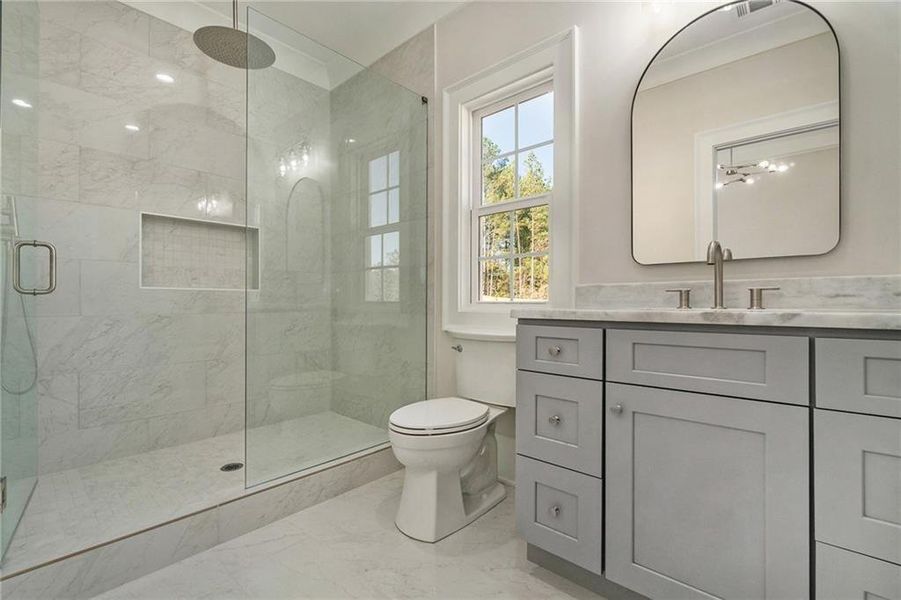 Furnished interior view inside a new home in , Bethlehem (Image 13).