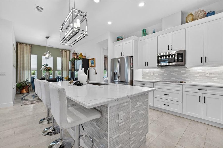 Furnished interior view inside a new home in , Daytona Beach (Image 15).