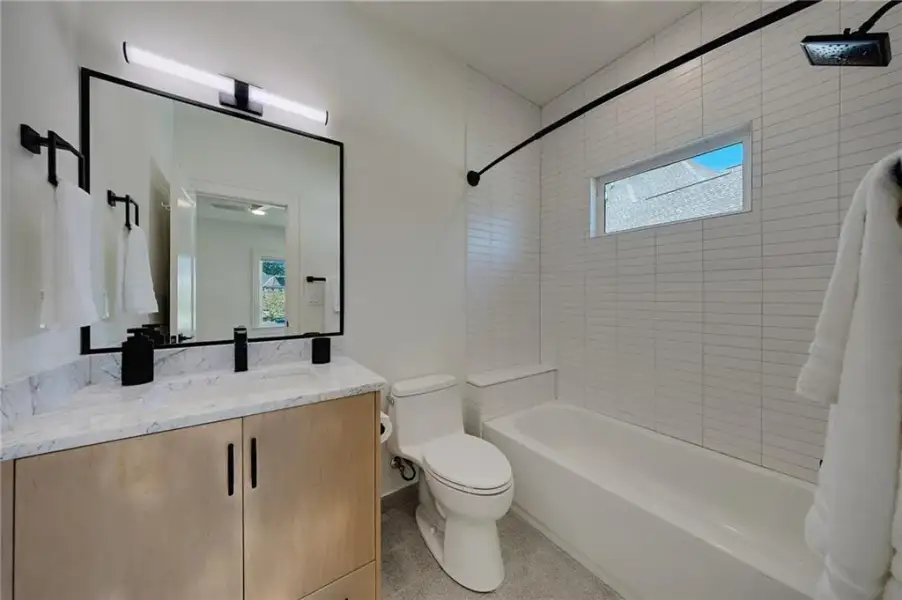 Furnished interior view inside a new home in , Sandy Springs (Image 53).