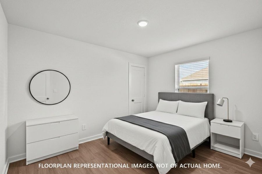 Furnished interior view inside a new home in Marvida, Cypress (Image 9).