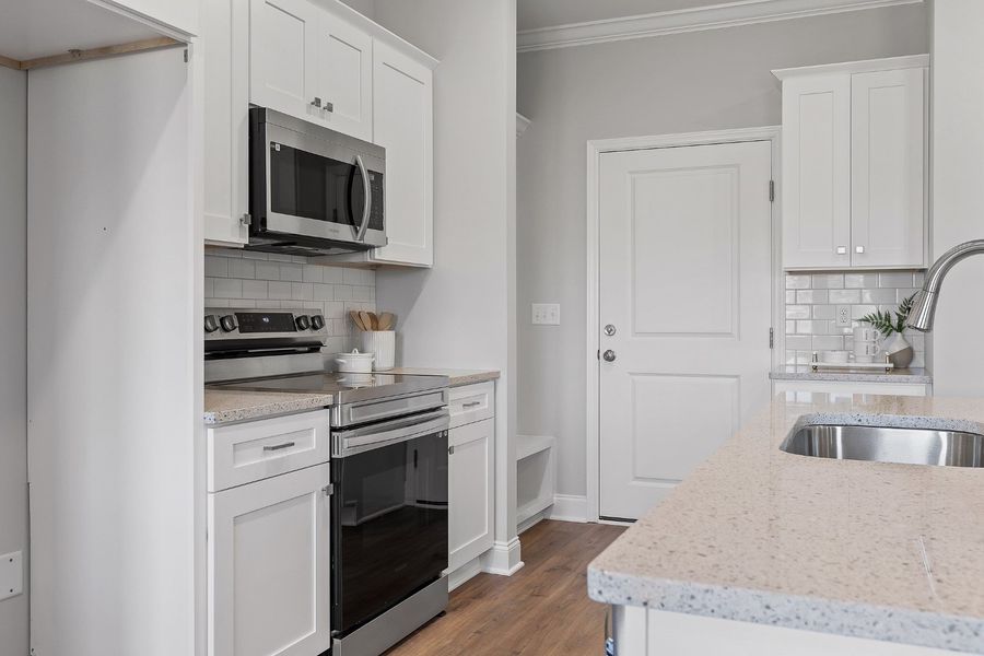 Furnished interior in a model home at The Abaco in Cleveland (Image 15).