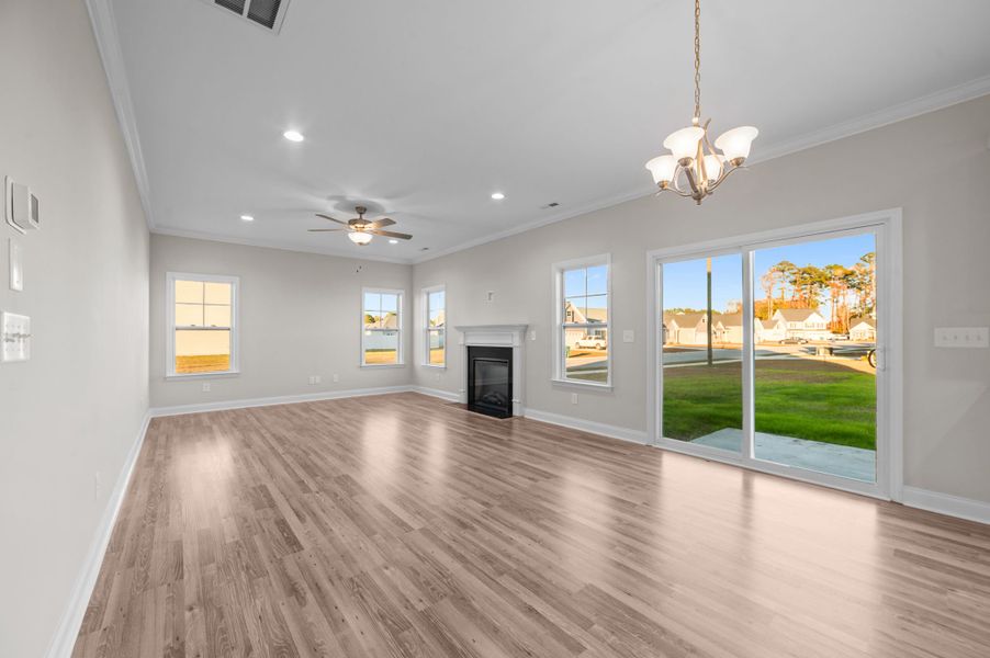 Spacious, unfurnished interior of a new home in Arbor Hills South, Greenville (Image 21). Spacious, unfurnished interior of a new home in Arbor Hills South, Greenville (Image 21).